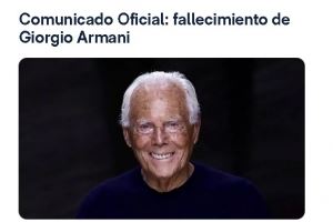 阿玛尼创始人去世，皇马发文悼念：深表遗憾，愿他安息