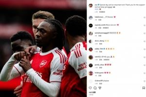 面对旧主打进制胜球，埃泽社媒晒照：在特殊的一天取得重要胜利